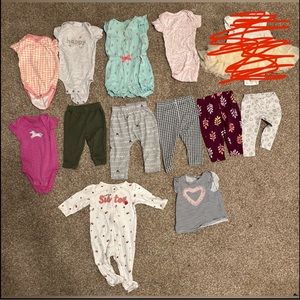Baby girl clothes 6-9 months